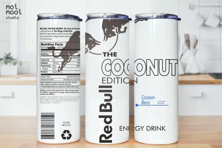 Energy Drink 20oz Tumbler Design