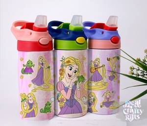 Disney Princess 12oz Kids Sippy Tumbler Design