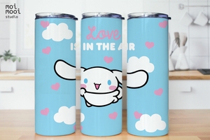 Sanrio Hello Kitty Cinnamonroll Valentine Kawaii Puppy 20oz Tumbler Design