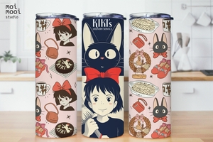Anime Ghibli Kiki&#x27;s Delivery G20oz Tumbler Design
