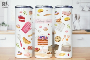 Baking Life Baker Bakery Cake 20oz Tumbler Design