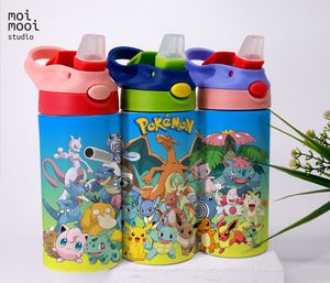 Pokemon Monster 12oz Kids Sippy Tumbler Design