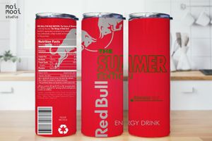 Energy Drink 20oz Tumbler Design