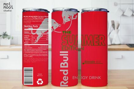 Energy Drink 20oz Tumbler Design