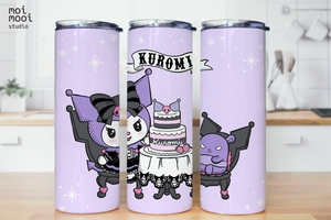 Sanrio Kuromi Kawaii Bunny Rabbit Friends 20oz Tumbler Design