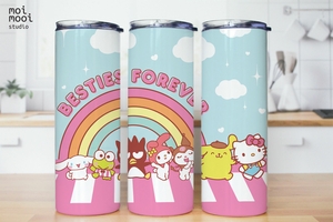 Sanrio Hello Kitty Friends 20oz Tumbler Design