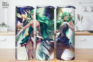 Game Wow Anime Soraka 20oz Tumbler Design