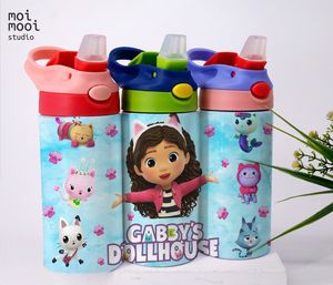 DollHouse 12oz Kids Sippy Tumbler Design