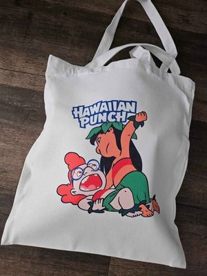 Hawaiian Punch Lilo Stitch Tote Bag