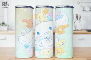 Sanrio Hello Kitty Cinnamonroll Kawaii Puppy 20oz Tumbler Design
