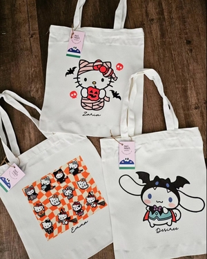 Halloween Custom Totes