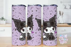 Sanrio Kuromi Kawaii Bunny Rabbit Friends 20oz Tumbler Design