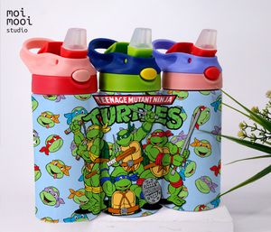 Ninja Turtles 12oz Kids Sippy Tumbler Design