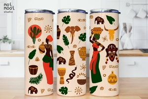 Africa 20oz Tumbler Design