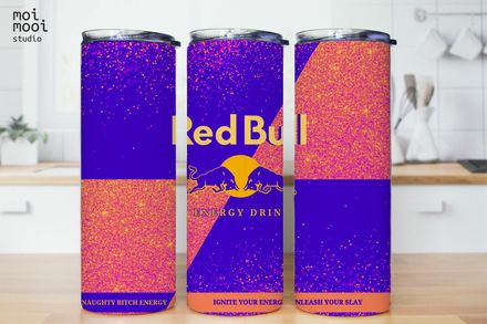 Energy Drink 20oz Tumbler Design
