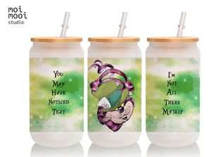 Disney Wonderland Kitty Halloween 15oz Mug 16oz Glass Libbey Tumbler Design