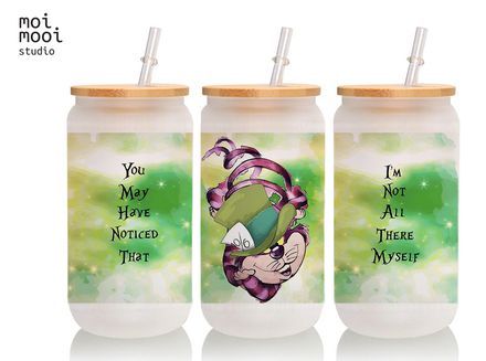 Disney Wonderland Kitty Halloween 15oz Mug 16oz Glass Libbey Tumbler Design