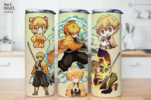 Anime Demon Slayers 20oz Tumbler Design