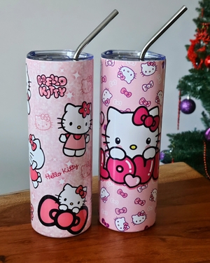 Kawaii Kitty Friends Tumbler
