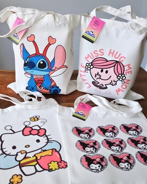 Valentine&#x27;s Day Custom Totes