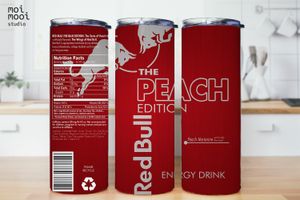 Energy Drink 20oz Tumbler Design