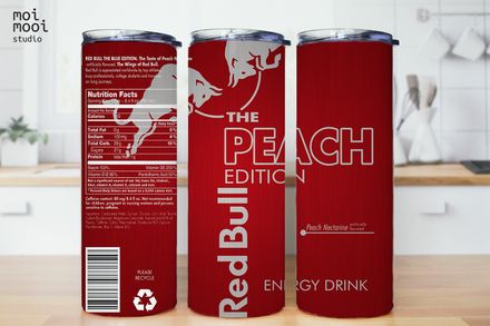 Energy Drink 20oz Tumbler Design