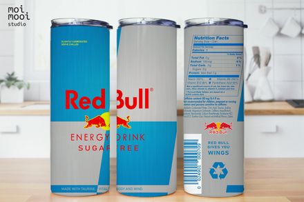 Energy Drink 20oz Tumbler Design