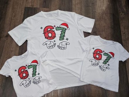 Christmas 6 7 Six Seven Hands Png Clipart