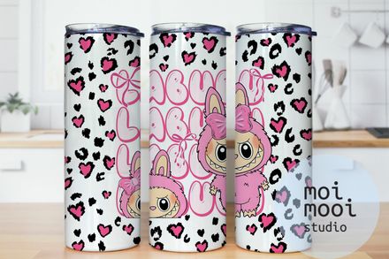The Monsters Labubu 20oz Tumbler Design