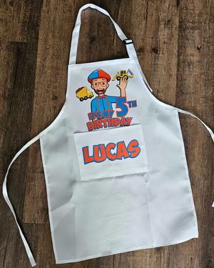Custom BIRTHDAY Apron Kids