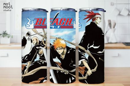 Anime Bleach 20oz Tumbler Design