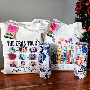 Custom Print Tumbler + Tote Set