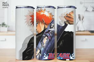 Anime Bleach 20oz Tumbler Design