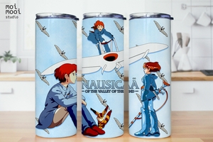Anime Ghibli Nausicaa 20oz Tumbler Design