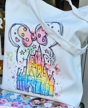 Disney Castle Custom Totes