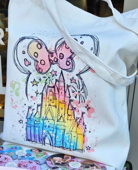 Disney Castle Custom Totes