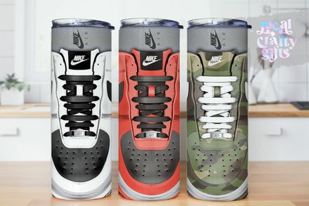 Sneakers Running Shoes 20oz Tumbler Design