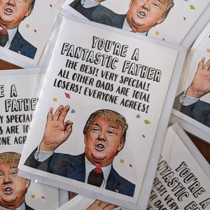 Trump Birthday Card