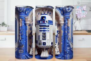 Star Wars Galaxy 3D 20oz Tumbler Design
