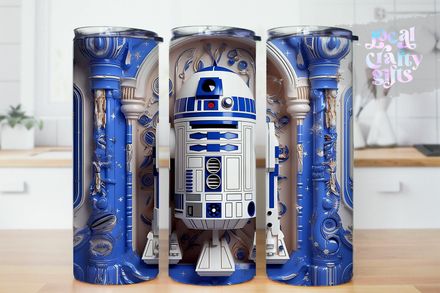 Star Wars Galaxy 3D 20oz Tumbler Design