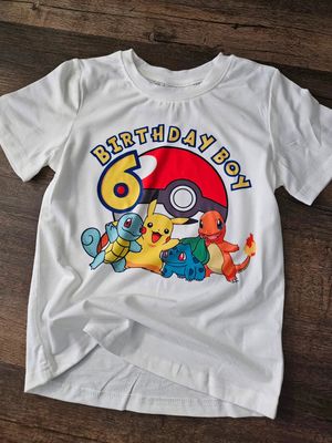 Pokemon Birthday Tshirts Kids/Toddler