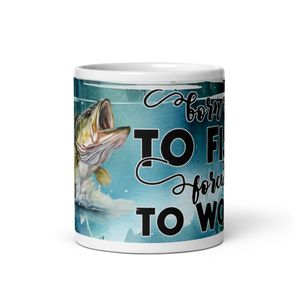 Fishing Dad Fahter&#x27;s Day 11oz Mug Design