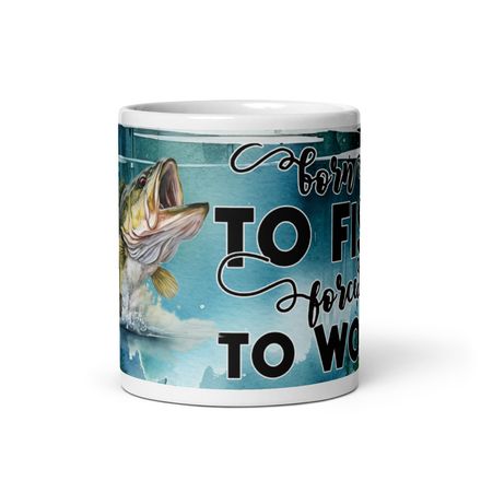 Fishing Dad Fahter&#x27;s Day 11oz Mug Design