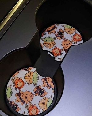 Car Coasters - 2 per Set