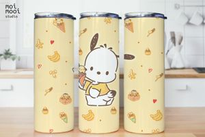 Sanrio Pochacco Kawaii Puppy 20oz Tumbler Design
