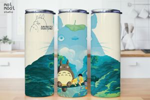 Anime Ghibli Totoro 20oz Tumbler Design
