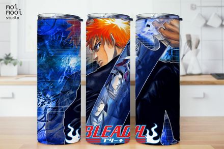 Anime Bleach 20oz Tumbler Design