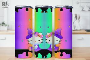 Halloween Sanrio Hello Kitty 20oz Tumbler Design