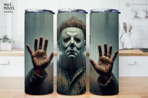 Halloween Horror Movie Michael 20oz Tumbler Design