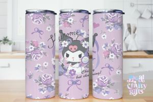 Sanrio Kuromi Kawaii Bunny Rabbit Friends 20oz Tumbler Design